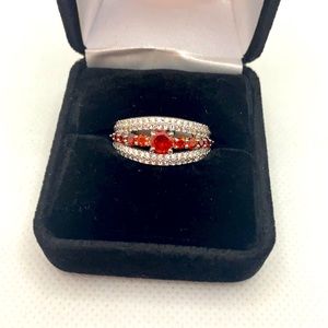 Ruby red ring size 6